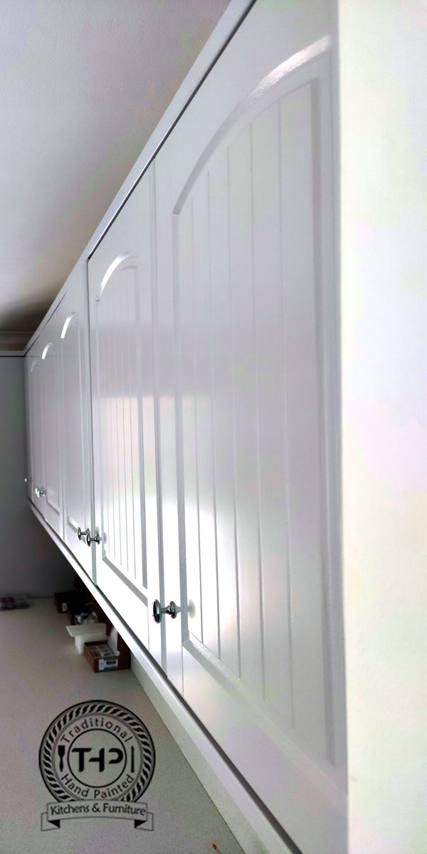 close up image of old cabinet handles